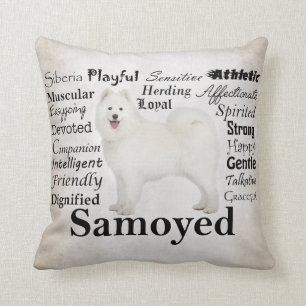 Samoyed-Merkmal-Kissen Kissen