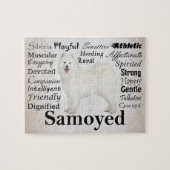 Samoyed-Merkmal-Puzzlespiel Puzzle (Horizontal)
