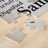 Samoyed-Merkmal-Puzzlespiel Puzzle (Seite)