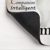 Samoyed-Merkmale Mousepad (Ecke)