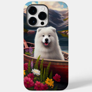 Samoyed on a Paddle: Ein Landschaftliches Abenteue Case-Mate iPhone 14 Pro Max Hülle