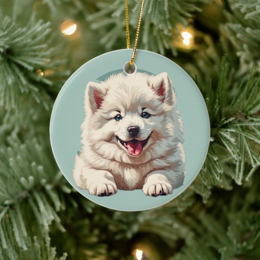 Samoyed Ornament (Baum)