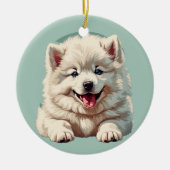 Samoyed Ornament (Vorne)