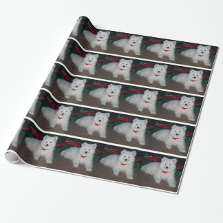 Samoyed-Packpapier Geschenkpapier