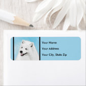 Samoyed Painting - Niedliche Original Dog Art (Insitu)