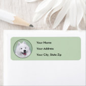 Samoyed Painting - Niedliche Original Dog Art (Insitu)