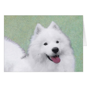 Samoyed Painting - Niedliche Original Dog Art