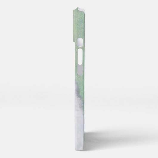 Samoyed Painting - Niedliche Original Dog Art iPhone Hülle (Linke Seite)