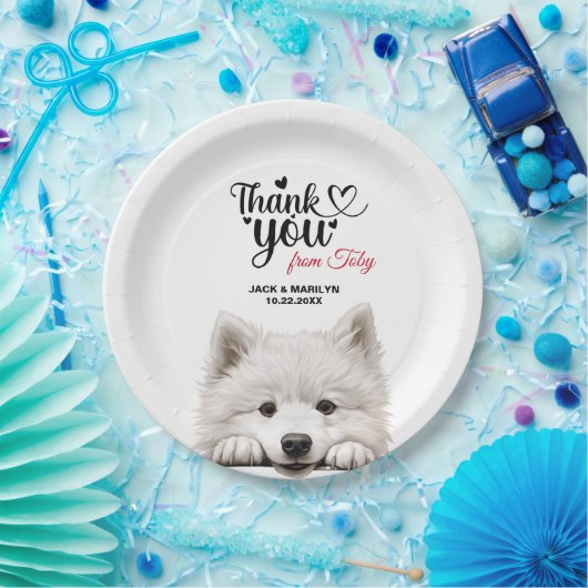 samoyed pappteller (Party)