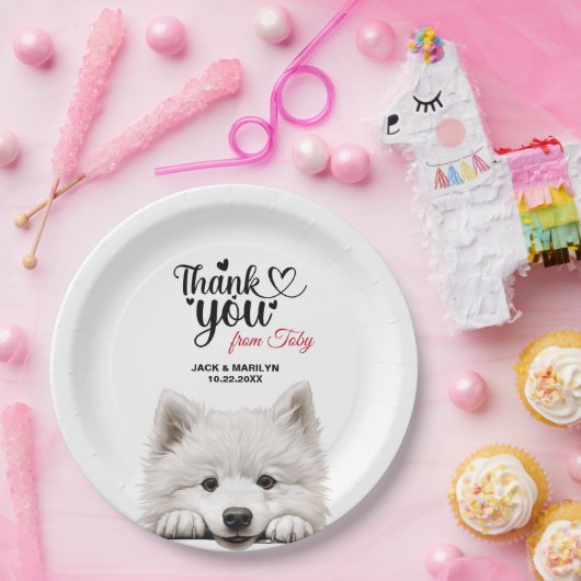 samoyed pappteller (Party)