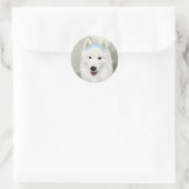 Samoyed Princess Sticker (Tasche)