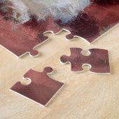 Samoyed Puppy Christmas Painting Puzzle (Seite)