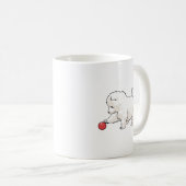 SAMOYED PUPPY KAFFEETASSE (VorderseiteRechts)