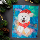 Samoyed Rasse Hund Weihnachten Puzzle