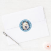 Samoyed Round Stickers (Umschlag)