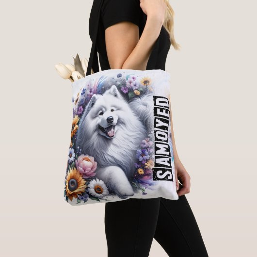 samoyed tasche (Von Nahem)