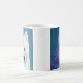 Samoyed Tasse - "Buddha" (Mittel)