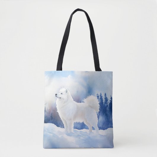 Samoyed - Totbeutel Tasche (Vorderseite)