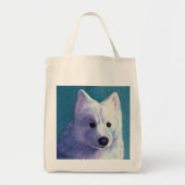 Samoyed Tote Bag - "Buddha" Tragetasche (Vorne)