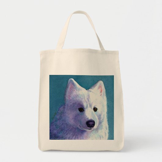 Samoyed Tote Bag - "Buddha" Tragetasche (Vorne)
