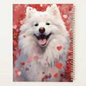 Samoyed Valentinstag Planer (Rückseite)
