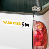 Samoyed-Vater Autoaufkleber (Auf Lkw)