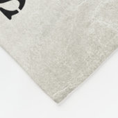 Samoyed Vater Fleece Blanket (Ecke)