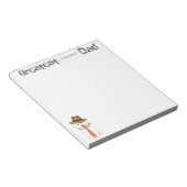 Samoyed Vater Notizblock (angewinkelt)