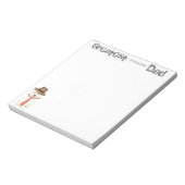 Samoyed Vater Notizblock (Rotiert)