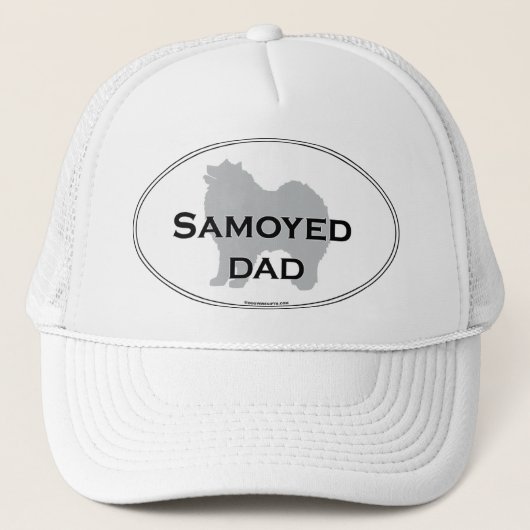 Samoyed Vater Truckerkappe (Vorderseite)
