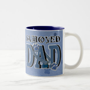 Samoyed VATER Zweifarbige Tasse