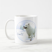 Samoyed Weihnachten Kaffeetasse (Links)