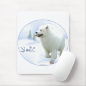 Samoyed Weihnachten Mousepad (Mit Mouse)