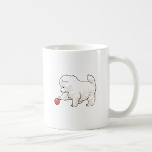 SAMOYED-WELPE KAFFEETASSE