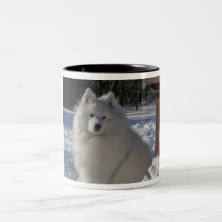 Samoyed Zweifarbige Tasse