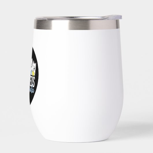 Samoyeds des Emblems der Halbinsel (Links)