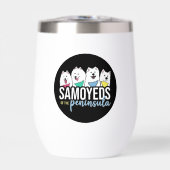 Samoyeds des Emblems der Halbinsel (Vorderseite)