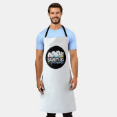 Samoyeds des Emblems der Halbinsel Schürze (Getragen)