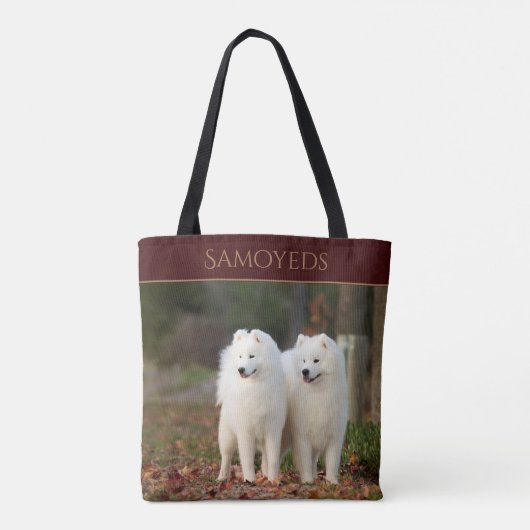 Samoyeds Tasche (Rückseite)