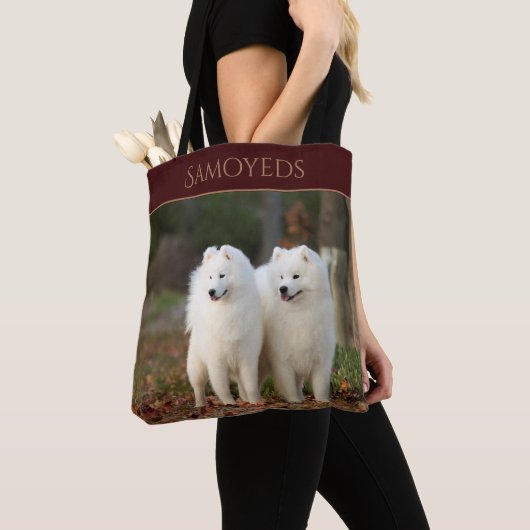 Samoyeds Tasche (Von Nahem)
