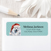 Samoyte Rücksendeadressen-Aufkleber (Insitu)