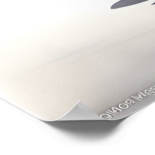 Sampaguita, alias Jasminum Sambac Poster (Ecke)