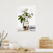 Sampaguita, alias Jasminum Sambac Poster (Küche)