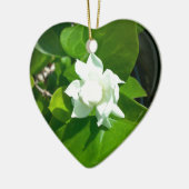 Sampaguita Jasmin-Blume Keramikornament (Links)