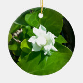 Sampaguita Jasmin-Blume Keramikornament (Vorne)