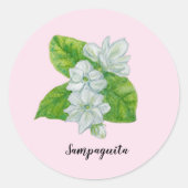 Sampaguita Sticker (Vorderseite)