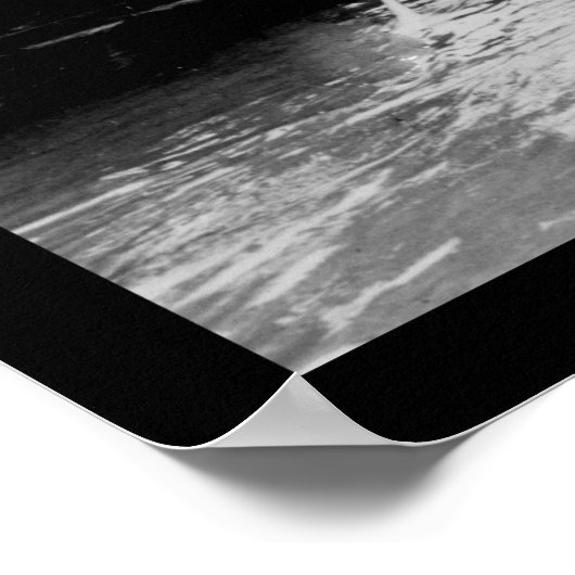 Sampans in Hongkong 1906 Poster (Ecke)