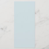 Sample Classic Golden lila Green Menükarte (Rückseite)