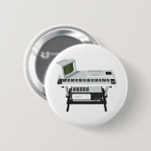 Sampler-Tastatur im Stil der 80er Jahre: 3D-Modell Button (Vorne & Hinten)