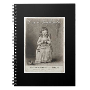 Samplermakers gewundenes Notizbuch ~ von Notizblock